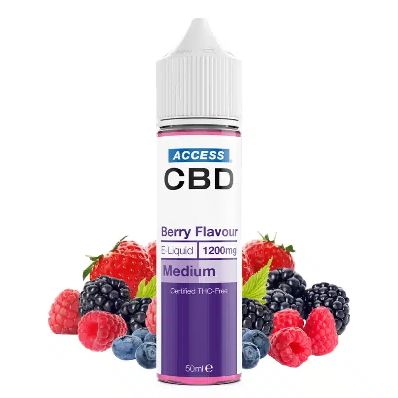 ACCESS CBD E-Liquid 1200mg Berry Flavour