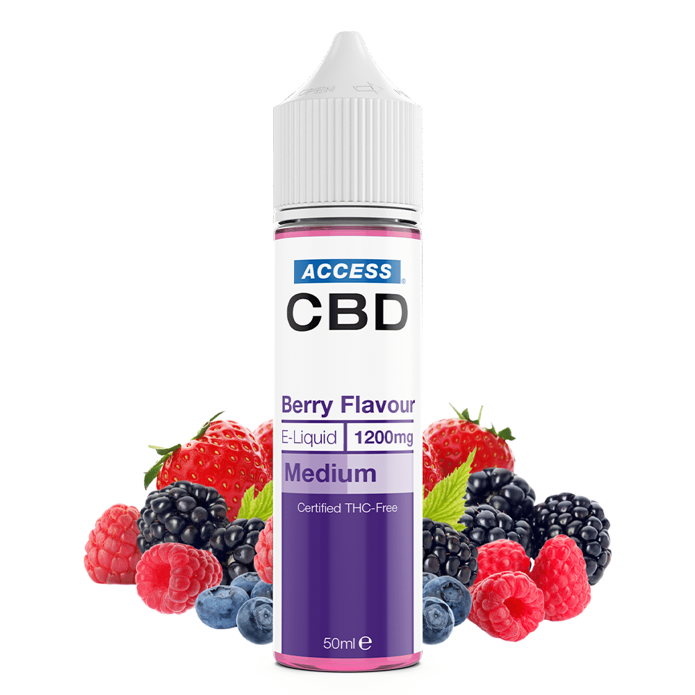 ACCESS CBD E-Liquid 1200mg Berry Flavour