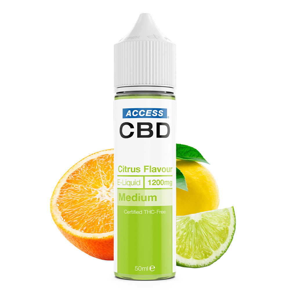 ACCESS CBD E-Liquid 1200mg Citrus Flavour