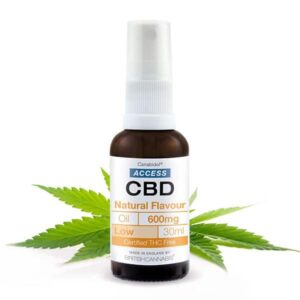 Main product image for ACCESS CBD Oil Natural Flavour 600mg.