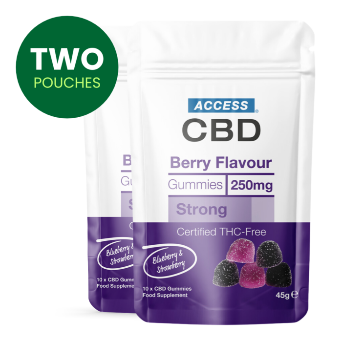 ACCESS CBD® Gummies Berry (20 x 25mg Gummies) - 500mg