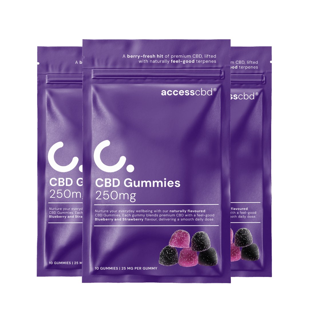 ACCESS CBD® CBD Gummies Berry (30 x 25mg Gummies) – 750mg
