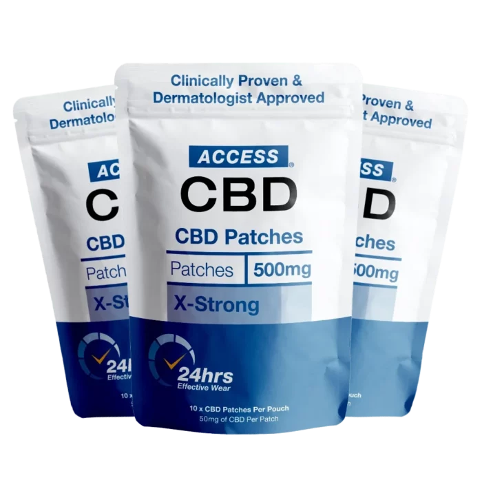 ACCESS CBD Dermal Patches Pouch Packaging