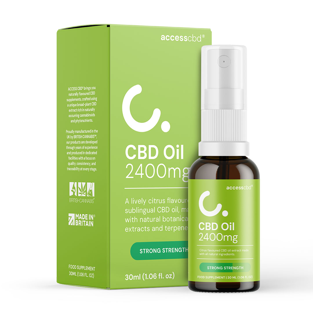 ACCESS CBD® Citrus CBD Oil (30ml CBD Oil) - 2400mg - Image 2