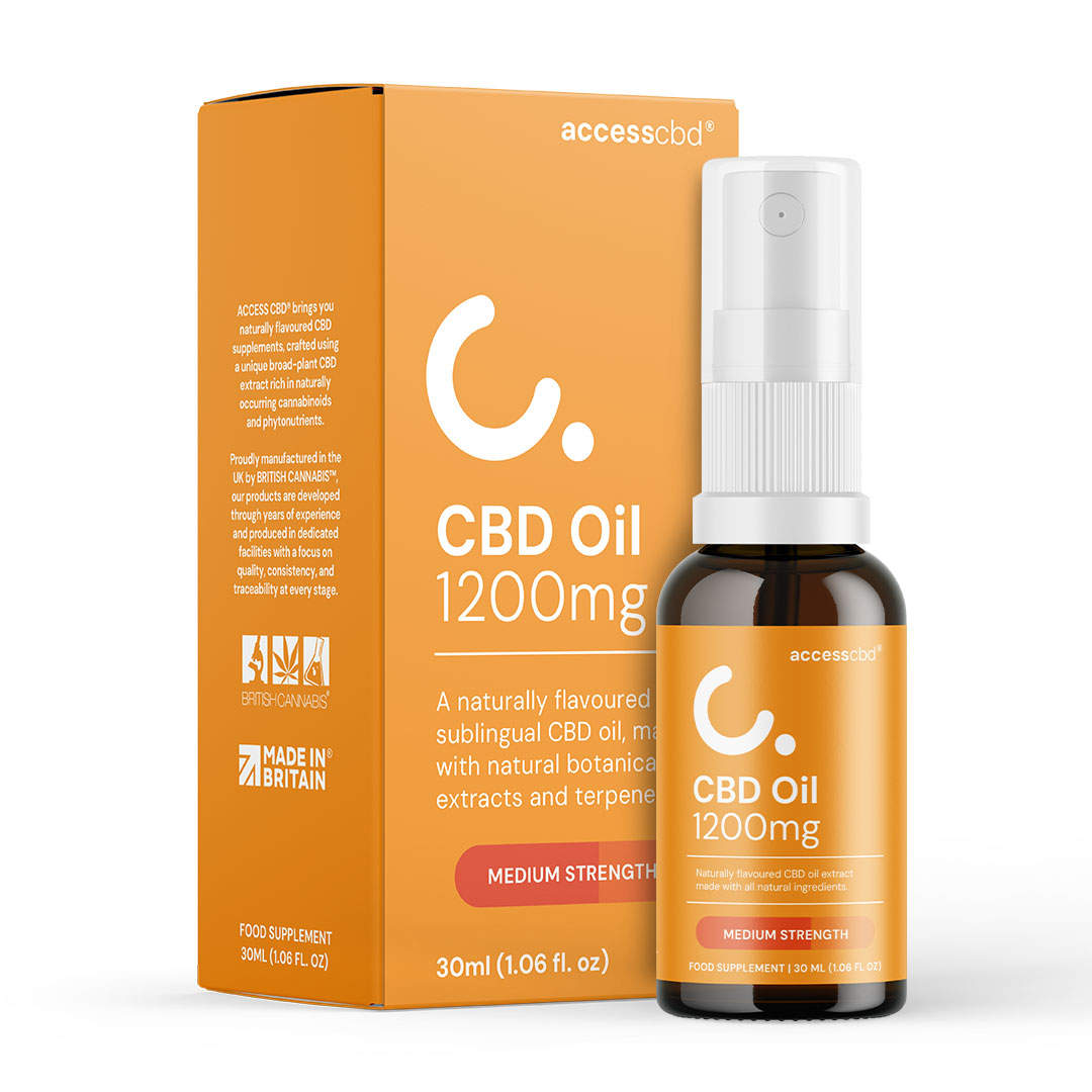 ACCESS CBD® Natural CBD Oil (30ml CBD Oil) - 1200mg
