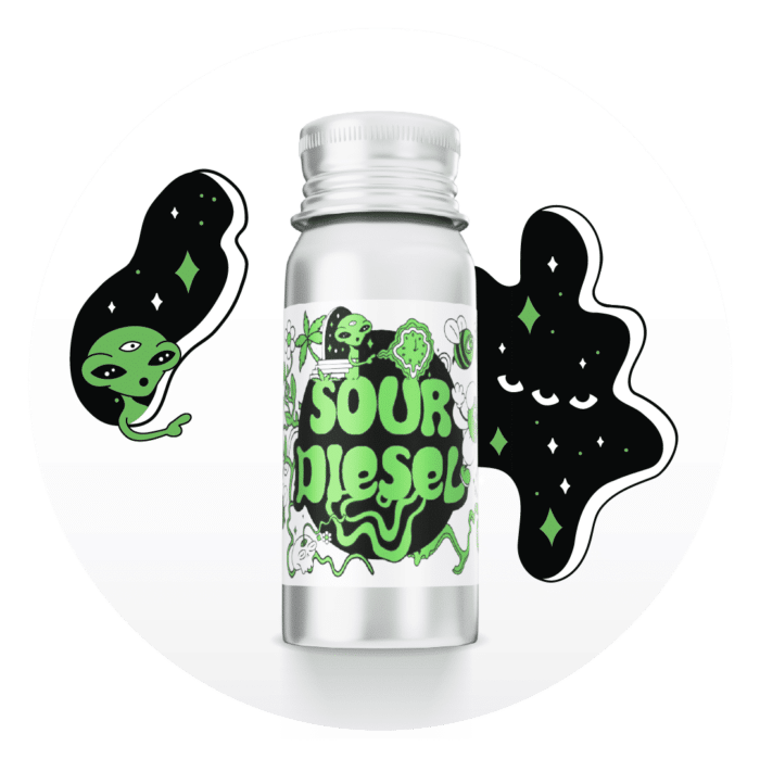 Sour Diesel Terpenes (10ml Bottle and Syringe)