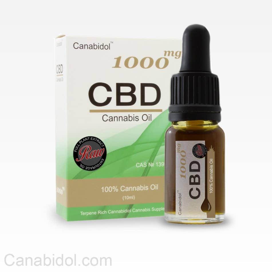 Canabidol CBD (RAW) Cannabis Oil | 100% Natural | Buy CBD now!