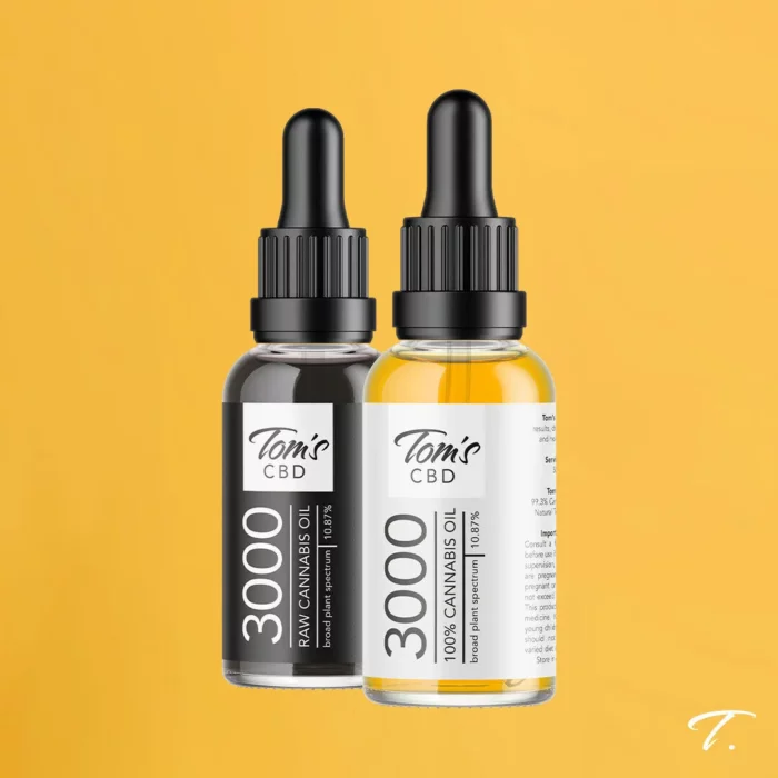 Toms CBD Oils UK Orange