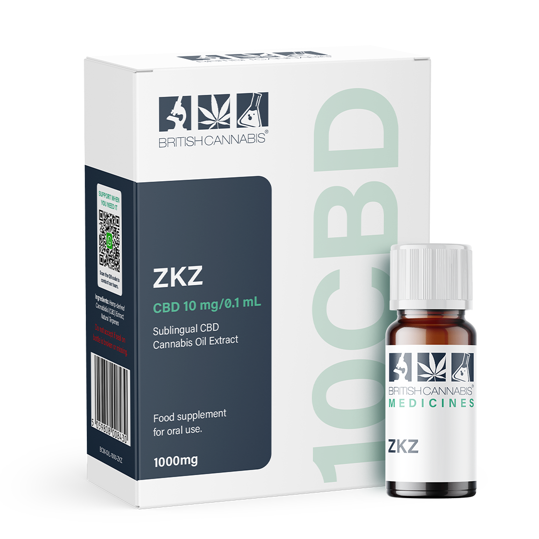 10CBD ZKZ Full Plant Extract (10ml CBD Cannabis Oil) - 1000mg