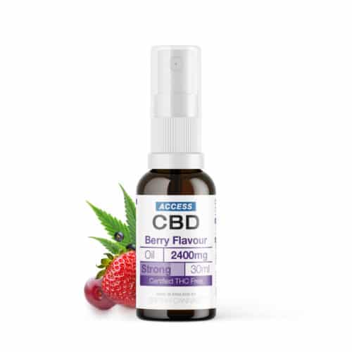 Berry Flavour ACCESS CBD Oil 2400mg