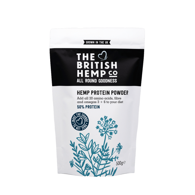 TBHC Hemp Protein Powder Front 1