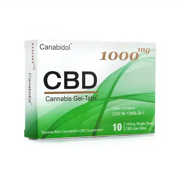British Cannabis - Canabidol - CBD Gel Tabs - 1000mg